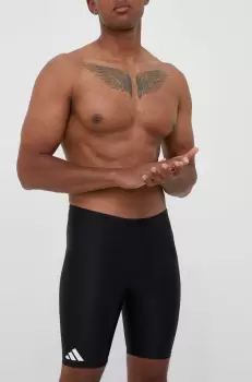 adidas Performance pantaloni scurti de baie Solid culoarea negru imagine