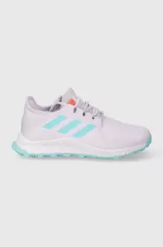 adidas Performance pantofi copii HOCKEY YOUNGSTAR culoarea violet imagine