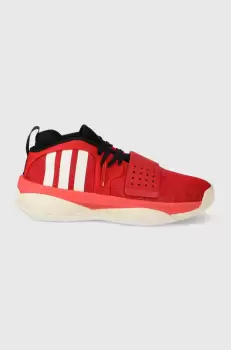 adidas Performance pantofi de basketball Dame 8 Extply culoarea rosu imagine
