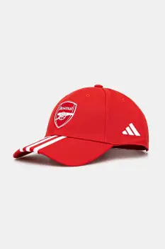 adidas Performance sapca ARSENAL FC culoarea rosu, cu imprimeu, JX1126 imagine