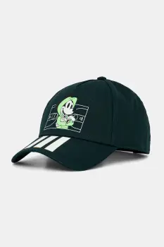 adidas Performance sapca de baseball pentru copii culoarea verde, cu imprimeu, JM1823 imagine