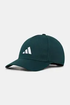 adidas Performance sapca din bumbac pentru copii culoarea verde, cu imprimeu, JX1259 imagine