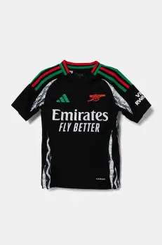 adidas Performance tricou copii AFC culoarea negru, cu imprimeu, IS8125 imagine