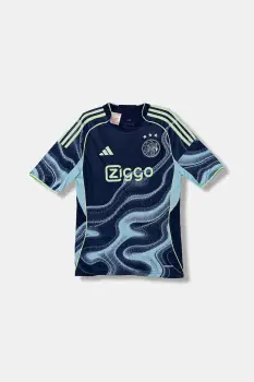 adidas Performance tricou copii AJAX culoarea bleumarin, cu model, JI7218 imagine