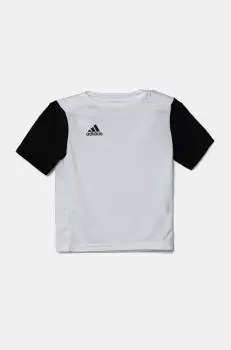 adidas Performance tricou copii culoarea alb, cu imprimeu, DP3221 imagine