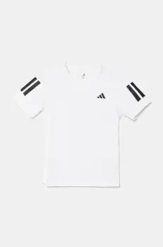 adidas Performance tricou copii culoarea alb, cu imprimeu, JI9249 imagine