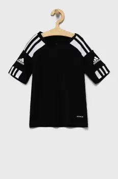 Adidas Performance Tricou copii culoarea negru, cu imprimeu imagine