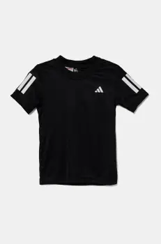 adidas Performance tricou copii culoarea negru, cu imprimeu, JI9250 imagine