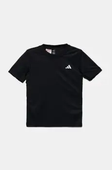 adidas Performance tricou copii culoarea negru, cu imprimeu, JI9258 imagine