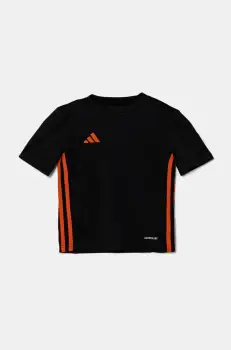adidas Performance tricou copii culoarea negru, cu imprimeu, JJ1156 imagine