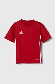 adidas Performance tricou copii culoarea rosu, cu imprimeu imagine