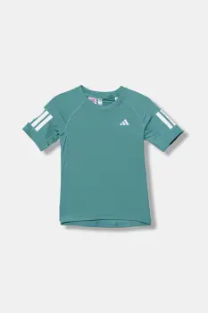 adidas Performance tricou copii culoarea turcoaz, JY2861 imagine