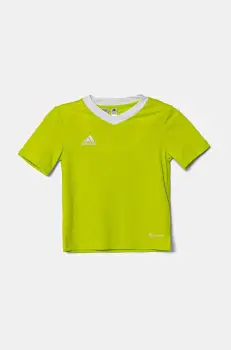 adidas Performance tricou copii culoarea verde, cu imprimeu, HC5079 imagine