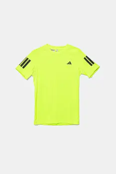 adidas Performance tricou copii culoarea verde, cu imprimeu, JI9252 imagine