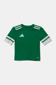adidas Performance tricou copii culoarea verde, cu imprimeu, JN7486 imagine