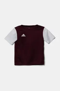 adidas Performance tricou copii culoarea violet, cu imprimeu, DP3224 imagine