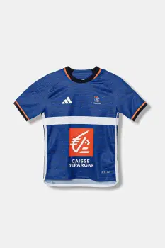 adidas Performance tricou copii FRANCE cu imprimeu, JY1227 imagine