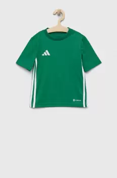 adidas Performance tricou copii TABELA 23 JSY culoarea verde, modelator imagine