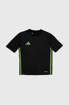 adidas Performance tricou copii TABELA 23SY culoarea negru, cu imprimeu, JJ1155 imagine