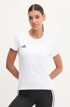 adidas Performance tricou de alergare Adizero culoarea alb, IN1173 imagine