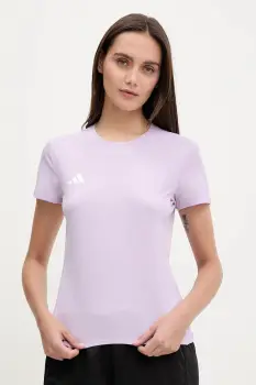 adidas Performance tricou de antrenament Adizero culoarea violet, JM8336 imagine