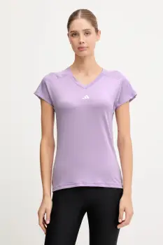 adidas Performance tricou de antrenament Aeroready Wourkout Essentials culoarea violet, JY2179 imagine