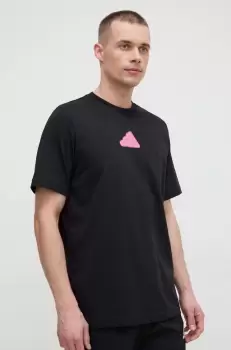 adidas Performance tricou de antrenament culoarea negru, cu imprimeu imagine