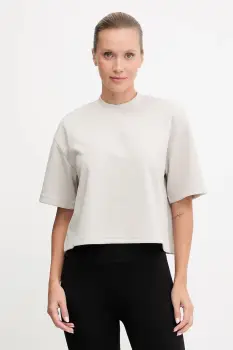 adidas Performance tricou de antrenament Motion culoarea bej, JM4476 imagine