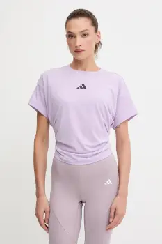 adidas Performance tricou de antrenament Power culoarea violet, JX1191 imagine