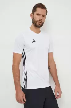 adidas Performance tricou de antrenament Tabela 23 culoarea alb, cu imprimeu imagine