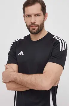 adidas Performance tricou de antrenament Tiro 24 culoarea negru, modelator, IJ7676 imagine