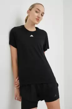 Adidas Performance tricou de antrenament Training Essentials culoarea negru imagine