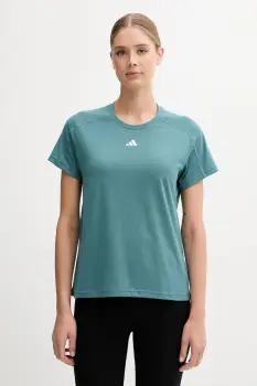 adidas Performance tricou de antrenament WORKOUT ESSENTIALS culoarea verde, JY4571 imagine