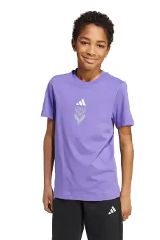 adidas Performance tricou de bumbac pentru copii imagine