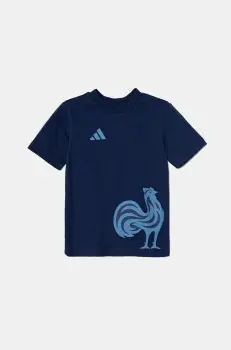 adidas Performance tricou de bumbac pentru copii cu imprimeu, JN4151 imagine