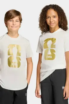 adidas Performance tricou de bumbac pentru copii FIFA imagine