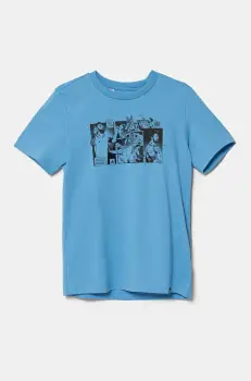 adidas Performance tricou de bumbac pentru copii MESSI cu imprimeu, JJ1413 imagine