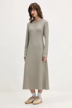 adidas rochie All Szn Winterized midi, mulata, JW7431 imagine