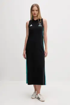 Adidas rochie sport, din bumbac cu elastan x Mercedes imagine