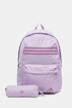 adidas rucsac Classics culoarea violet, mare, cu imprimeu, JZ3322 imagine