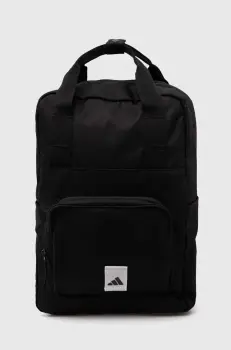 adidas rucsac culoarea negru, mare, neted, IW0763 imagine