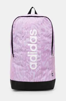 adidas rucsac LIN BP GFX W femei, culoarea violet, mare, modelator, JG5799 imagine
