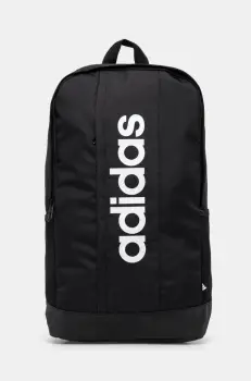 adidas rucsac LINEAR BACKPACK culoarea negru, mare, cu imprimeu, JD9556 imagine
