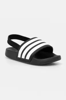 adidas sandale copii ADILETTE ESTRAP culoarea negru, JR5328 imagine