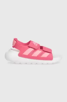adidas sandale copii ALTASWIM 2.0 C culoarea roz imagine
