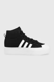 adidas tenisi femei, culoarea negru imagine
