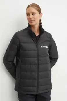 adidas TERREX geaca sport din puf Multi culoarea negru, de tranzitie, JE6759 imagine