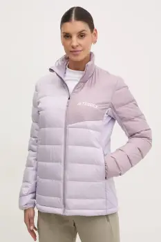 adidas TERREX geaca sport din puf Multi culoarea roz, de tranzitie, JD8415 imagine