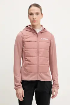 adidas TERREX geaca sport Multi Hybrid culoarea portocaliu, de tranzitie, JD8416 imagine