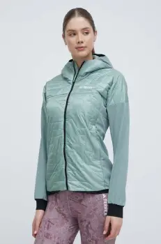 adidas TERREX geaca sport Xperior Varilite Hybrid PrimaLoft culoarea verde, IP1469 imagine